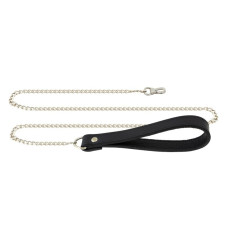 Премиум поводок из натуральной кожи в подарочной упаковке, черный Lovecraft Premium Leash Black