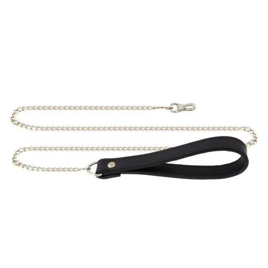 Премиум поводок из натуральной кожи в подарочной упаковке, черный Lovecraft Premium Leash Black