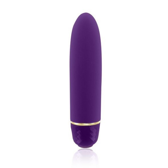 Мини-вибратор, 7 режимов, чехол-косметичка, тёмно-фиолетовый RIANNE S Classique Vibe Deep Purple