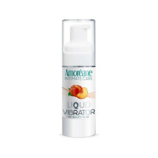 Персиковый лубрикант с эффектом жидкого вибратора Amoreane Med Liquid Vibrator Peach, 30 ml