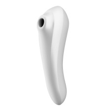 Смарт вібратор і вакуумний стимулятор 2 в 1, білий Satisfyer Dual Pleasure White
