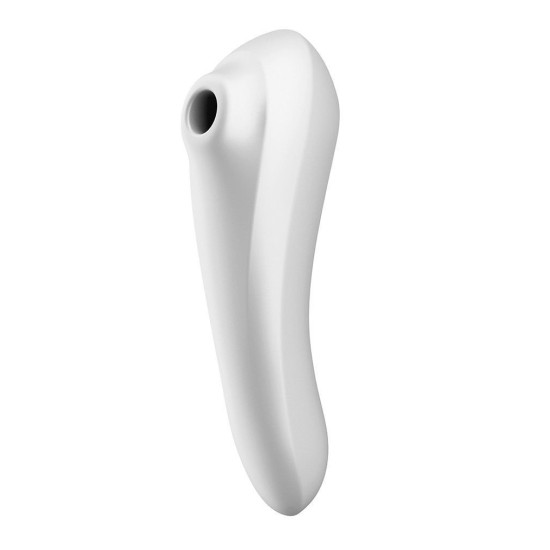 Смарт вібратор і вакуумний стимулятор 2 в 1, білий Satisfyer Dual Pleasure White