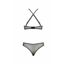 Еротичний комплект, чорний Passion Azalia Set Black, S/M