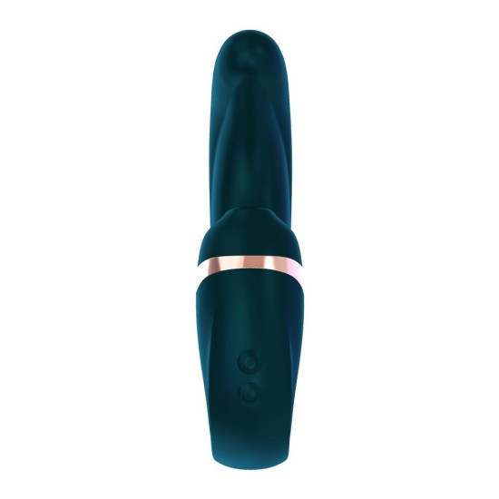 Пульсатор з вакуумною стимуляцією клітора, бірюзовий Adrien Lastic My G Teal