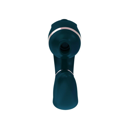 Пульсатор з вакуумною стимуляцією клітора, бірюзовий Adrien Lastic My G Teal