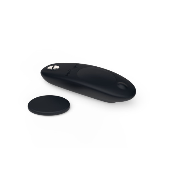 Смарт-вибратор в трусики с пультом ДУ, черный We-Vibe Moxie Satin Black