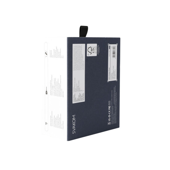 Вакуумний стимулятор, темно-синій Svakom Pulse Pure Navy Blue