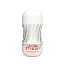 Мастурбатор з новим рельєфом для стимуляції обертанням Tenga Rolling Tenga Gyro Roller Cup Gentle