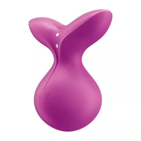 Міні-вібромасажер, фіолетовий Satisfyer Viva la Vulva 3 Violet