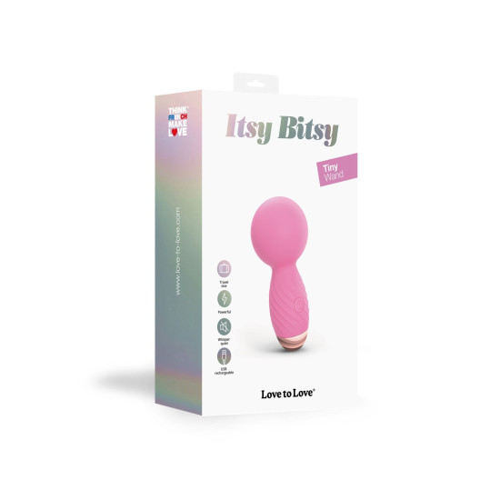 Міні-вібромасажер, рожевий Love To Love ITSY BITSY - PINK PASSION