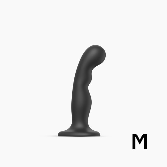 Насадка для страпона для стимуляции точки P&G, чёрная Strap-On-Me Dildo Plug P&G Black, M