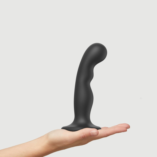 Насадка для страпона для стимуляции точки P&G, чёрная Strap-On-Me Dildo Plug P&G Black, M