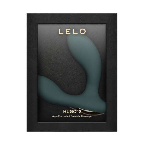 Массажёр простаты, зелёный LELO Hugo 2 Green