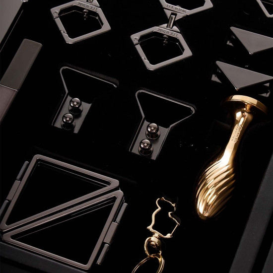 БДСМ-набор, черный Lockink All-in-1 BDSM Play Kit Black Color