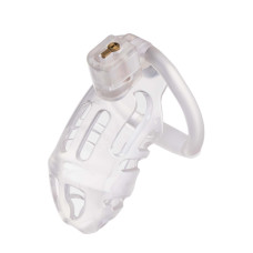 Клетка для пениса, прозрачная Lockink Sevanda Plastic Penis Chastity Cage Transparent