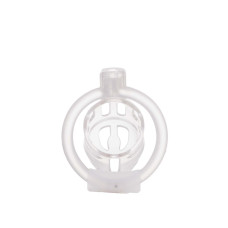Клетка для пениса, прозрачная Lockink Sevanda Plastic Penis Chastity Cage Transparent