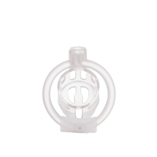 Клітка для пеніса, прозора Lockink Sevanda Plastic Penis Chastity Cage Transparent