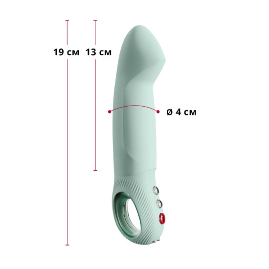 Пульсатор для точки G на 8 режимов Fun Factory STRONIC G FORTE sage green