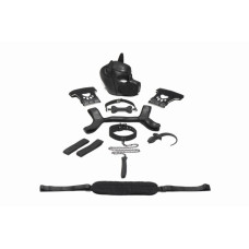 Набір BDSM цуценя, чорний Master Series Luxury Pup Arsenal Set Black