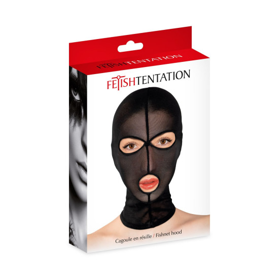 Капюшон для БДСМ из сетки Fetish Tentation Fishnet Hood
