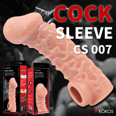 Насадка на член Kokos Cock Sleeve CS 007, L