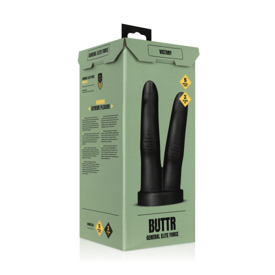 Анальная пробка для фистинга в виде двух пальцев BUTTR Victory Double Finger Butt Plug