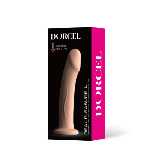 Фаллоимитатор на присоске, телесный Dorcel Real Pleasure Vanilla, L