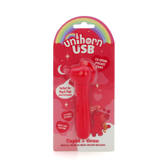 Вибропуля с USB-зарядкой Unihorn USB Bullet Cupid's Beau
