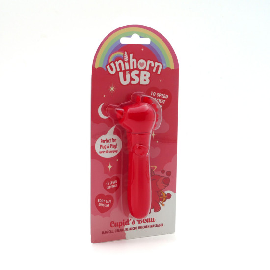 Вибропуля с USB-зарядкой Unihorn USB Bullet Cupid's Beau