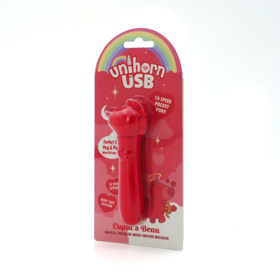 Вибропуля с USB-зарядкой Unihorn USB Bullet Cupid's Beau