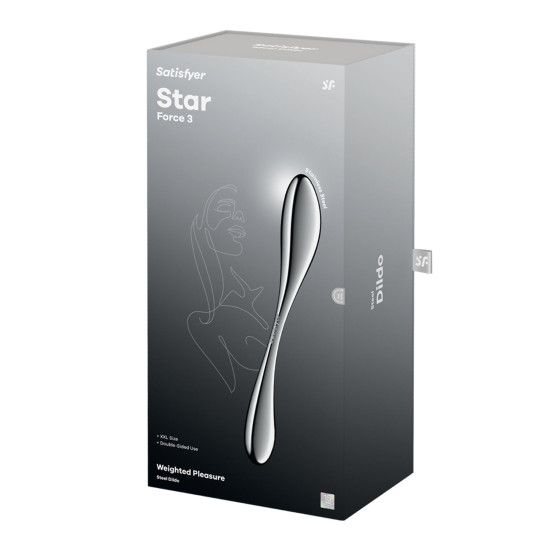Металлический фаллоимитатор Satisfyer Star Force 3