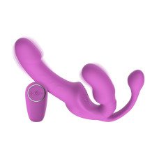 Безременевий страпон з анальною вставкою Teazers Strapless Strap-On with Anal Plug