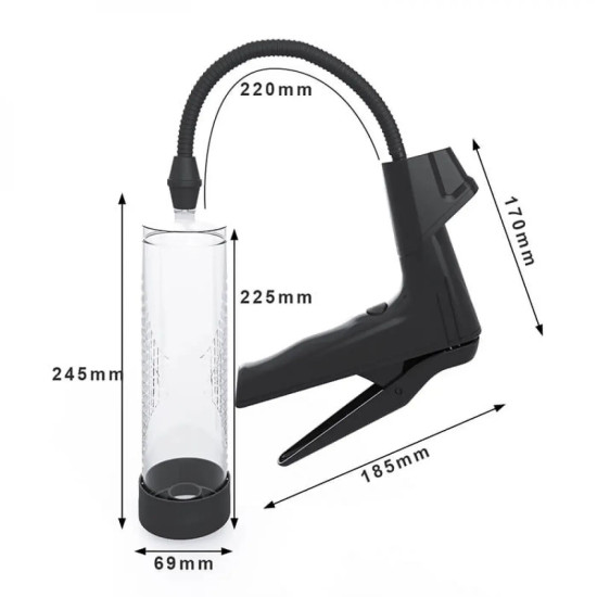 Вакуумна помпа Men Powerup Men Air Gun Penis Pump