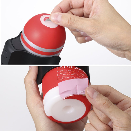 Вибронасадка, 7 режимов, 1 мастурбатор в комплекте Tenga Cup Vibrator