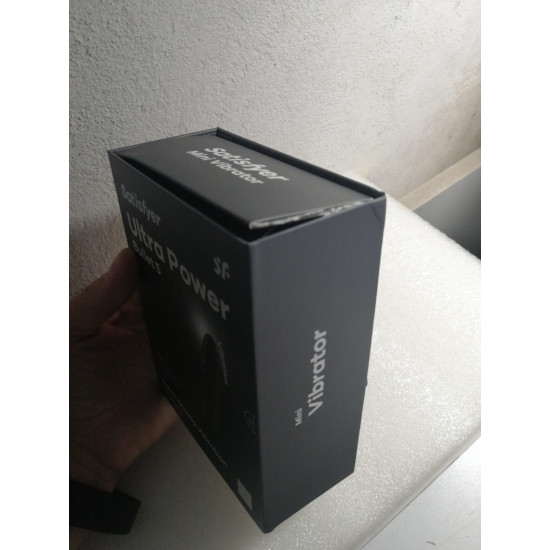Мини-вибратор, черный Satisfyer Ultra Power Bullet 5 Black (мятая упаковка)