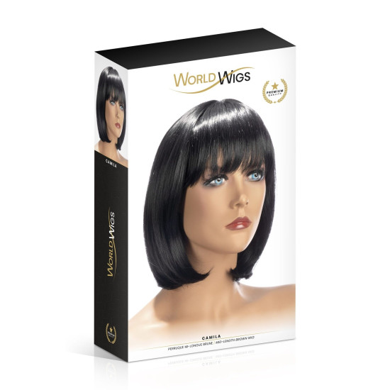 Парик средней длины, коричневый World Wigs Camila Mid-Length