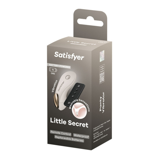 Вибратор в трусики Satisfyer Little Secret Battery Series (мятая упаковка)
