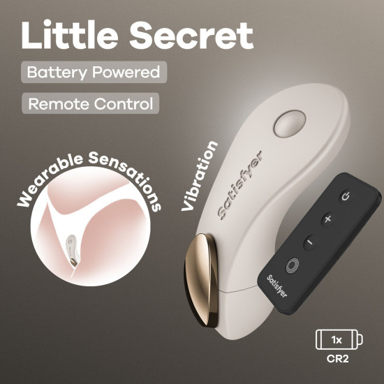 Вибратор в трусики Satisfyer Little Secret Battery Series (мятая упаковка)