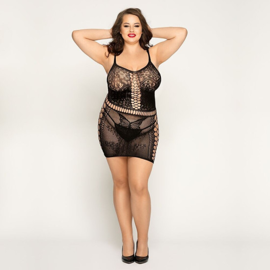 Сукня-сітка з метеликами, Plus Size