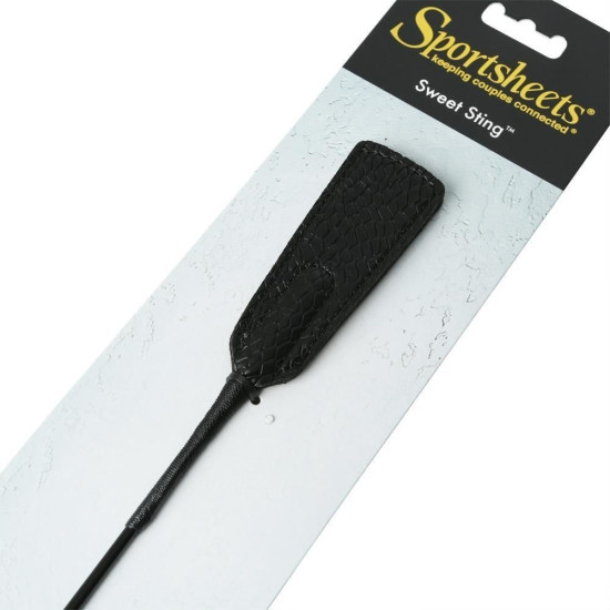 Шлепалка с минихлопушкой Sportsheets Sweet Sting Crop
