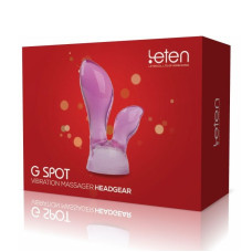 Насадка для вібромасажера 40×105 мм Leten G Spot Headgear 1