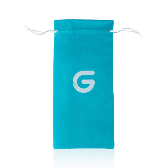 Скляна анальна пробка, довжина 7,5 см, діаметр 4,3 см, прозора Gildo Glass Buttplug No. 26