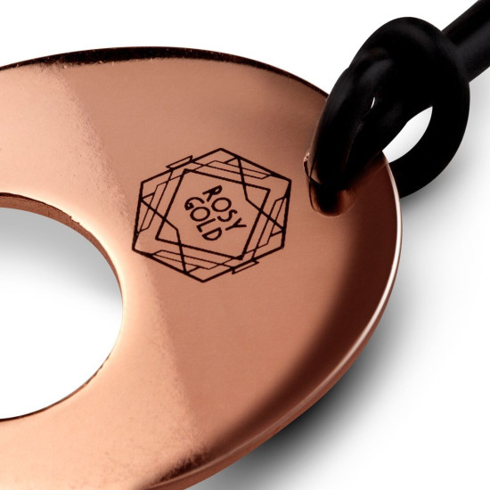 Металлические вагинальные шарики, вес 376 г, диаметр 2,8 см Rosy Gold Nouveau Kegel Balls