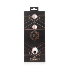 Металлические вагинальные шарики, вес 376 г, диаметр 2,8 см Rosy Gold Nouveau Kegel Balls