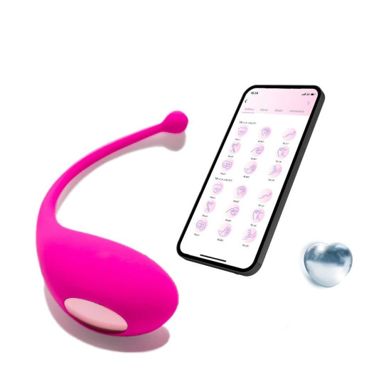 Смарт-виброяйцо с глубокой вибрацией Adrien Lastic Palpitation Pink