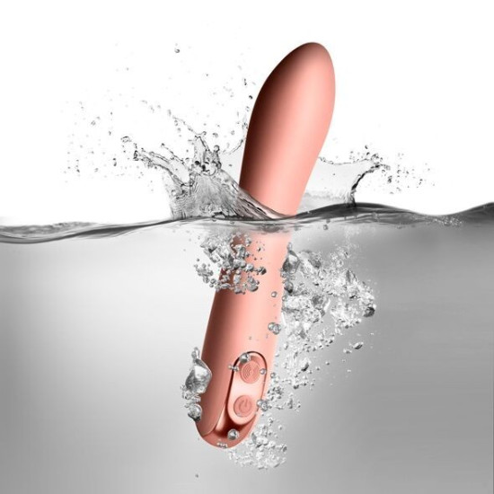 Вібратор для точки G, рожевий Rocks Off Giamo Pink