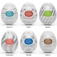 Набор из 6 яиц-мастурбаторов Tenga Egg New Standard Pack