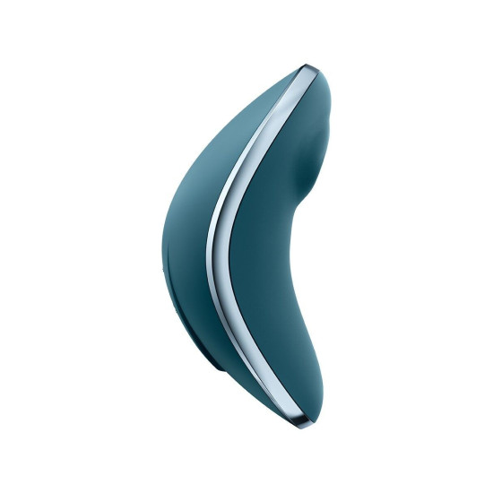 Вакуумний стимулятор клітора і кліторальний вібратор, синій Satisfyer Vulva Lover 1 Blue