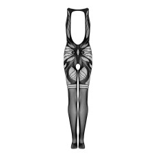 Сітчастий бодістокінг без рукавів, чорний Obsessive Bodystocking G331 Black, S/M/L