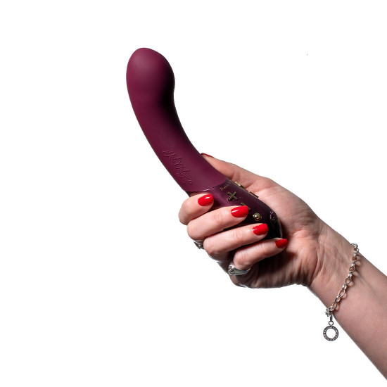 Вибратор для точки G с Treble and Bass Technology, 2 мотора, мягкий кончик Hot Octopuss Kurve